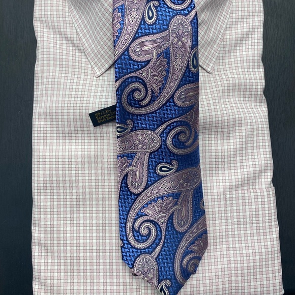 New mens tie by Josabank 100% Silk Reserve Collection Paisley - Picture 3 of 5